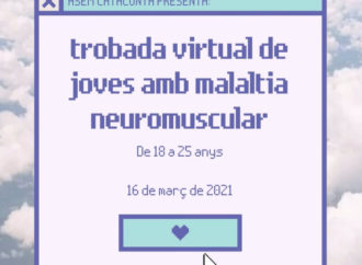 1a Trobada virtual de joves amb malalties neuromusculars, aquest 16 de març (18 h)