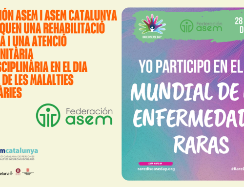 Federación ASEM i ASEM Catalunya reivindiquen una rehabilitació contínua i una atenció sociosanitària multidisciplinària en el Dia Mundial de les Malalties Minoritàries
