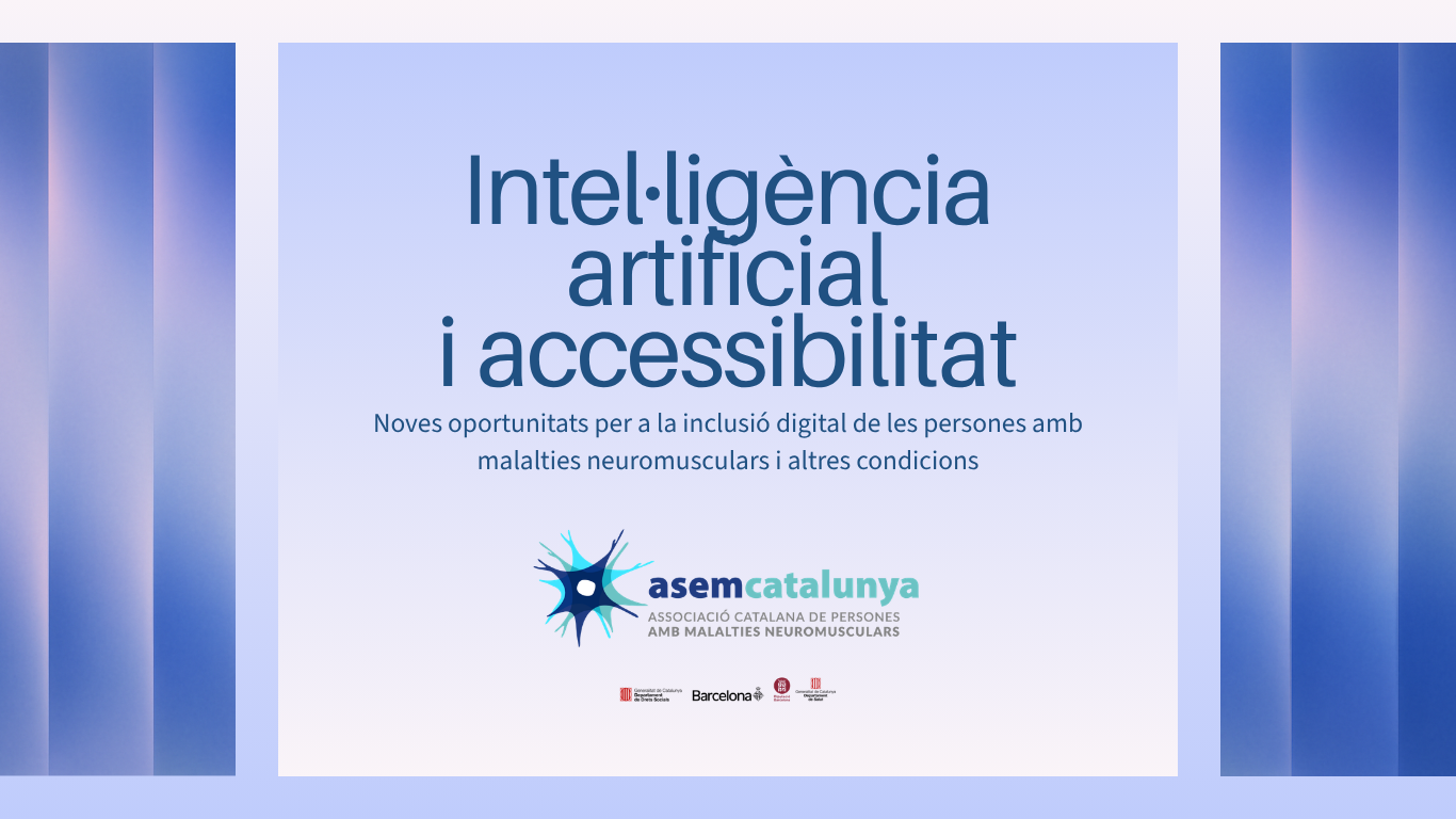 Imatge entrada Intel-ligencia artificial i accessibilitat